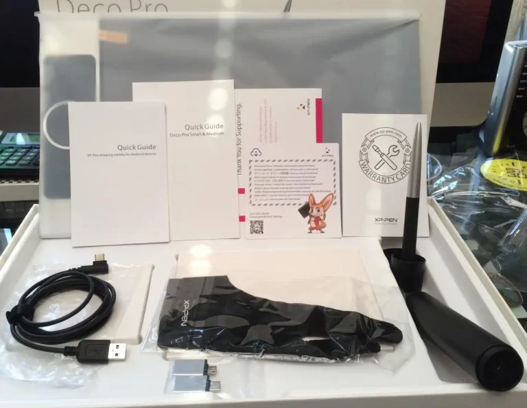 xp-pen-deco-pro-mw-unboxing-deballage-tablette-graphique-facile